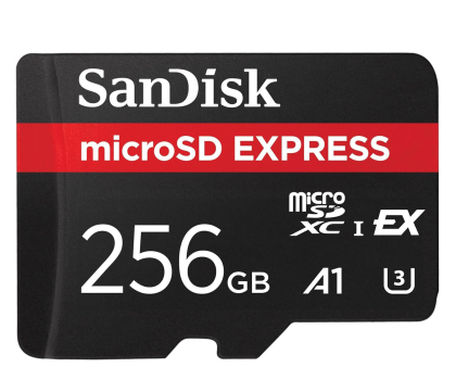 Karta pamięci SANDISK EXPRESS microSDXC 256GB (880/650 MB/s) EX C10 U3 UHS-I